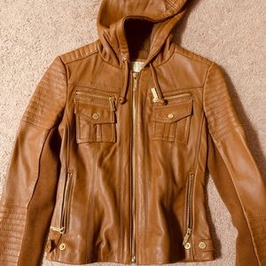 Michael Kors leather jacket
